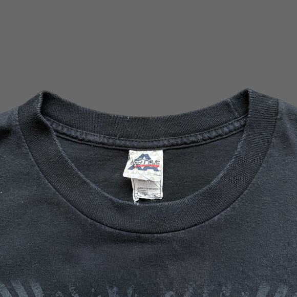 Foreigner x Styx 'United in Rock' 2010 Tour Black SS Graphic Band Tee Size L GUC - Picture 5 of 8